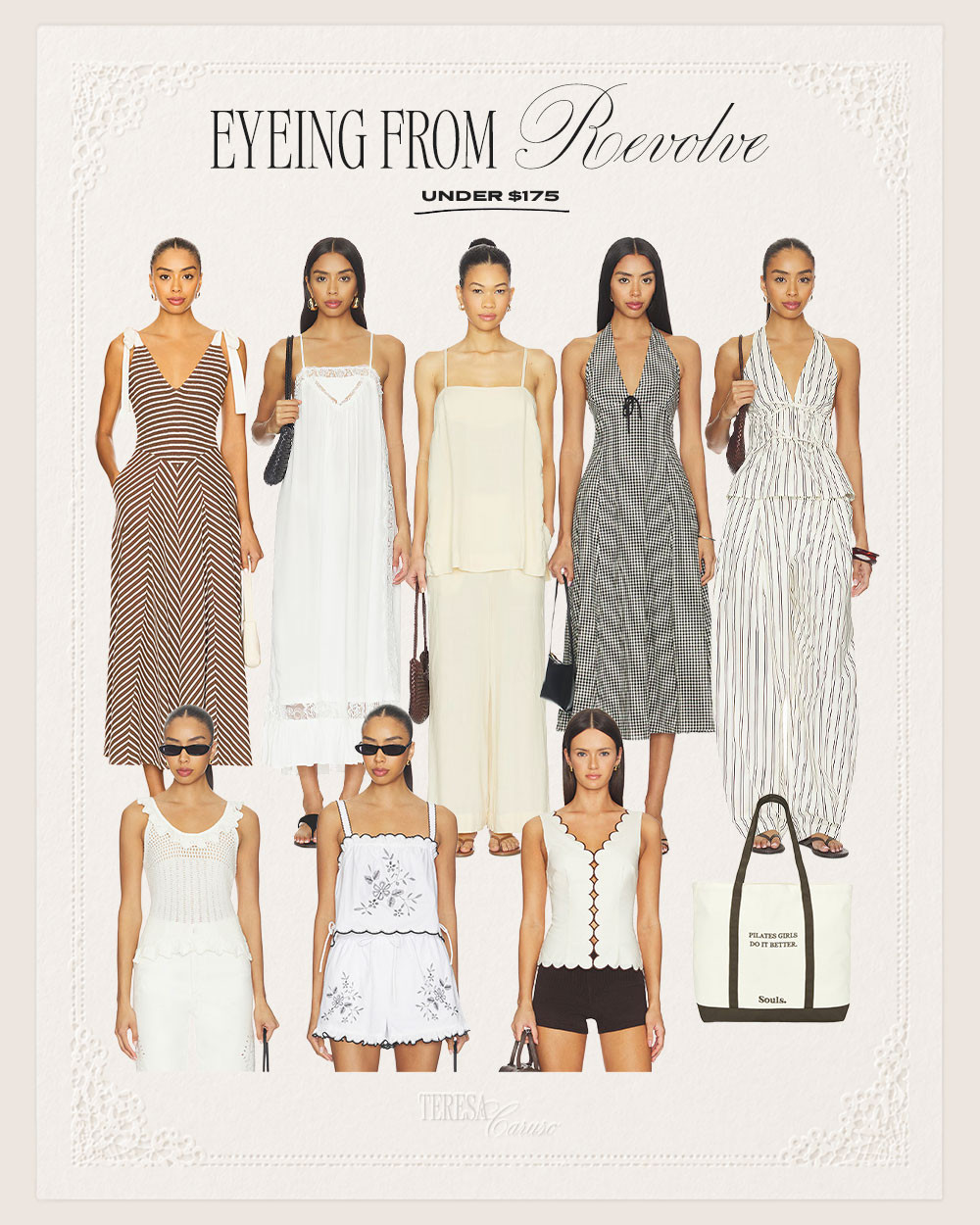 Eyeing from Revolve Under $175 

 