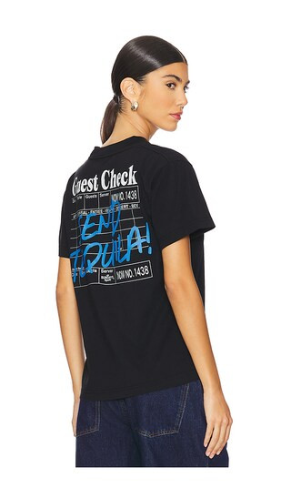 The Bar Tab Tee in Black | Revolve Clothing (Global)