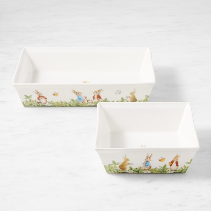 Peter Rabbit™ Stoneware Bakers, Set of 2 | Williams-Sonoma
