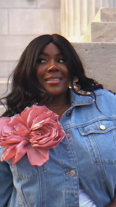 This denim on denim look is such a statement. From the accessories to the fit, this outfit is unforgettable! I mean, look at that cutie flower on my jacket💐 Obsessed.

plus size fashion, denim on denim, spring outfit inspo, summer vacation, plus size fashion, fashion trends, two piece, mid size, plus size

#LTKplussize #LTKsalealert #LTKfindsunder100