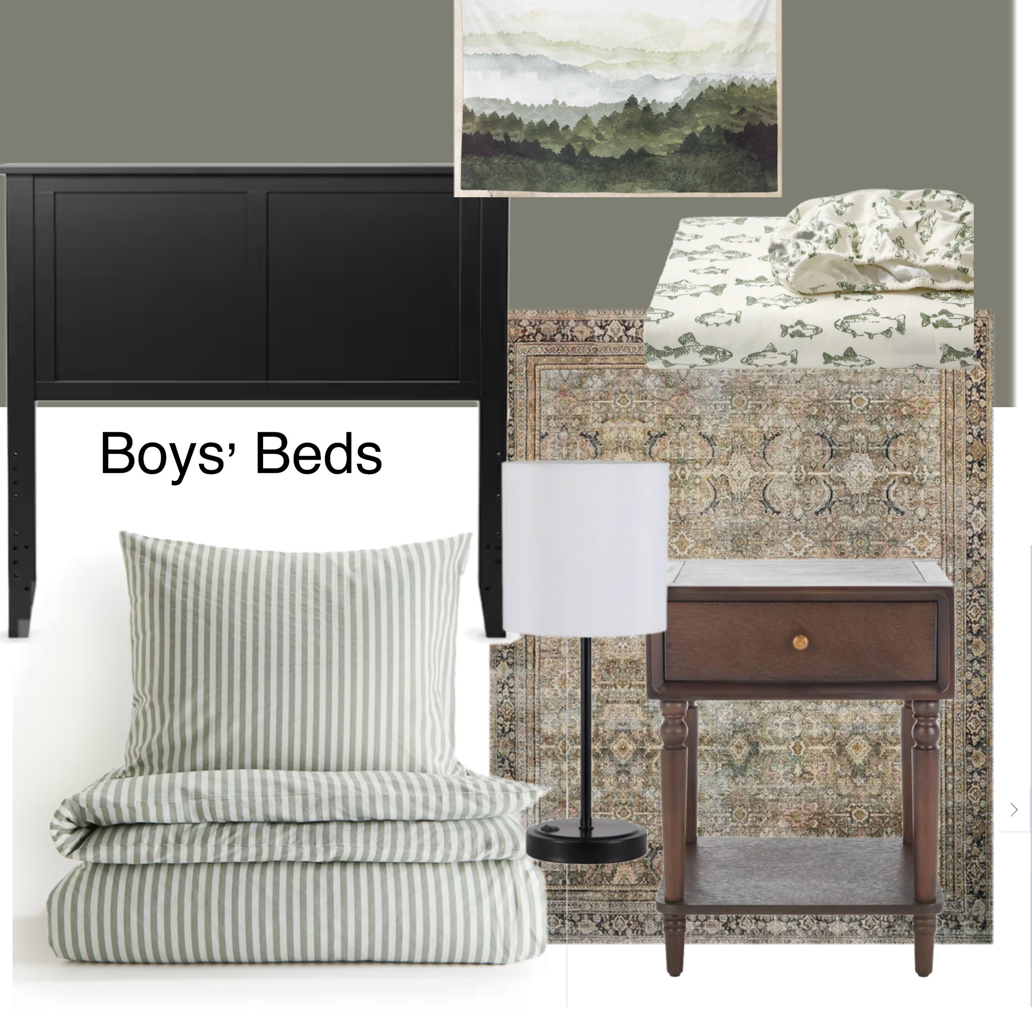 I ordered the khaki green duvet covers for the boys’ room because they asked for army green paint on the walls. H&M Walmart boys bedroom headboard nightstandd

#LTKKids #LTKHome
