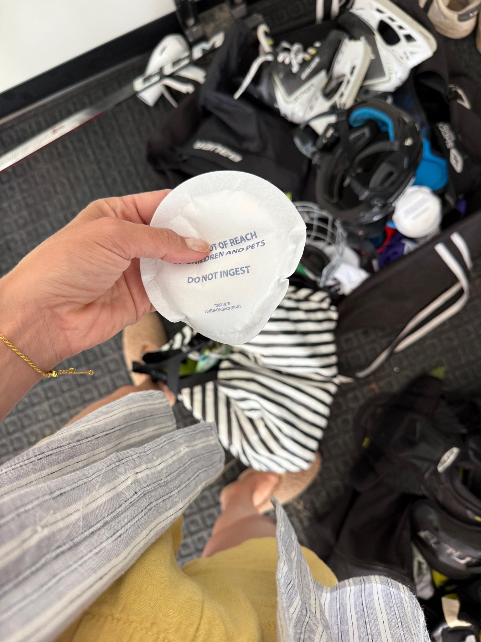 Currently adding these to all our sports bags…