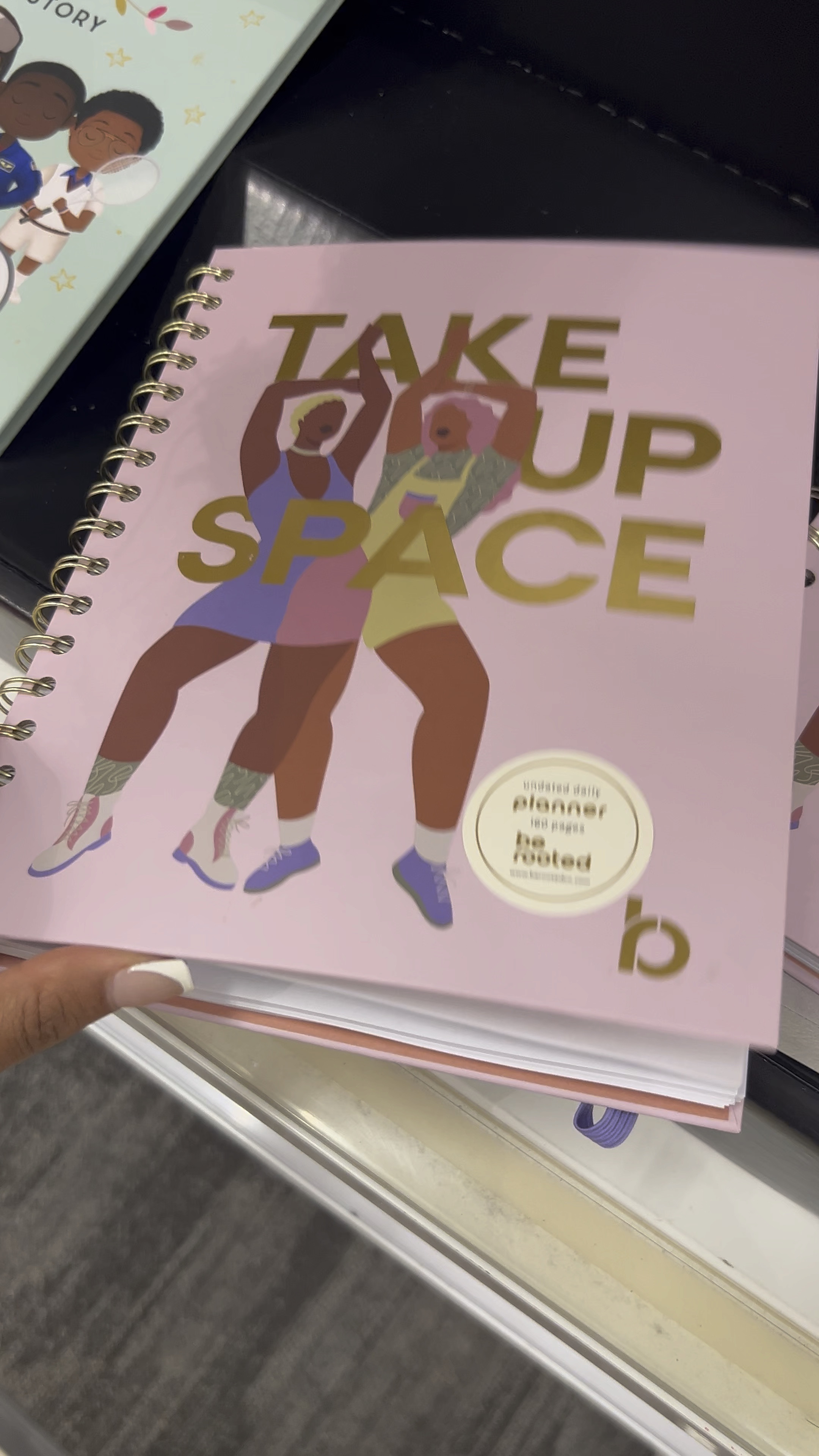 This journal/planner is too cute! #Target #BlackOwned #BlackHistoryMonth