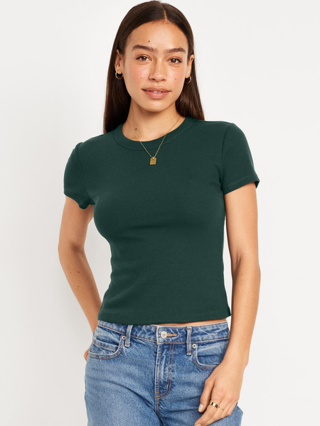 Snug Crop T-Shirt | Old Navy (US)