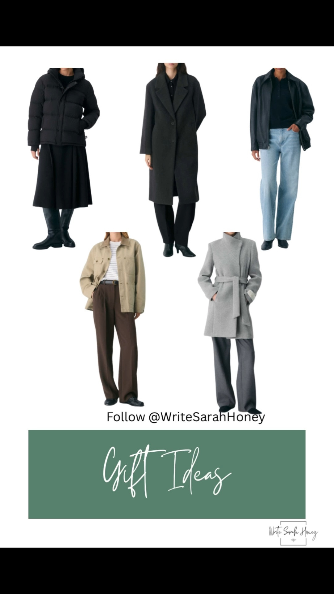 Cozy Season Favorite jackets & coats of the season — classics, cozy, and everything in between.
Tap to shop your next cold-weather staple & follow @WriteSarahHoney for more finds!
#LTKFinds #LTKSale #LTKFashion #LTKWinter #JacketEdit #CoatSeason #WinterStyle #OuterwearObsessed #ShopTheLook #DailyOutfits #StyleInspo #ColdWeatherStyle

#LTKGiftGuide #LTKSaleAlert #LTKHoliday