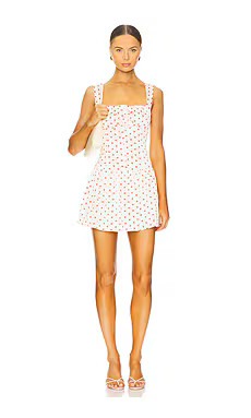 Runaway The Label Santori Mini Dress in Red Polka from Revolve.com | Revolve Clothing (Global)