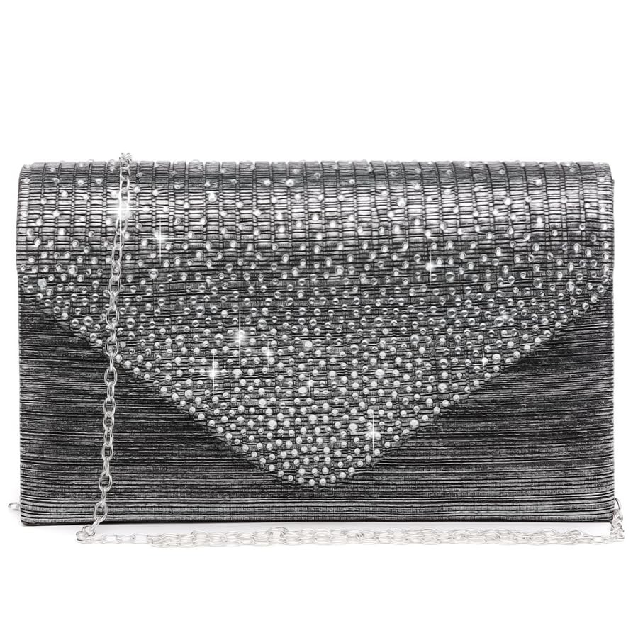 Dasein Ladies Frosted Satin Evening Clutch Purse Bag Crossbody Handbags Party Prom Wedding Envelo... | Amazon (US)