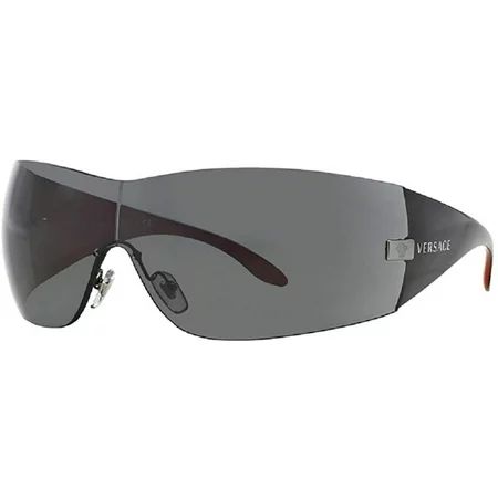 Versace VE2054 100187 41M Gunmetal/Grey Wrap Square Sunglasses For Men For Women+FREE Complimentary  | Walmart (US)