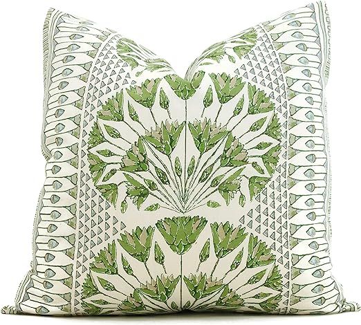 Dompilc French Cairo Green Decorative Pillow Cover 18"×18" Cushion Cover toss Pillow Accent Pill... | Amazon (US)