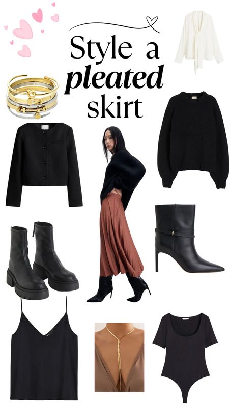 There are many different ways to wear a pleated skirt. Here’s just a few 

#LTKstyletip