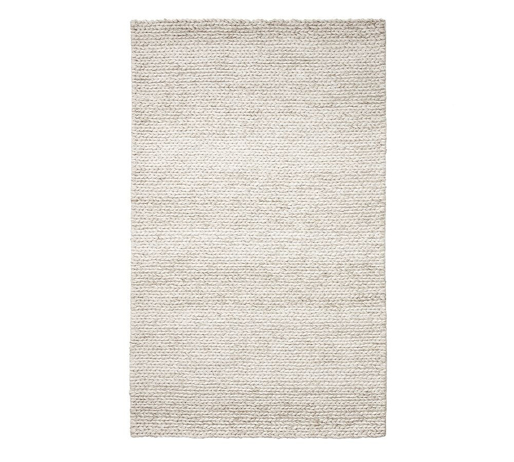 Chunky Knit Sweater Handwoven Rug | Pottery Barn (US)