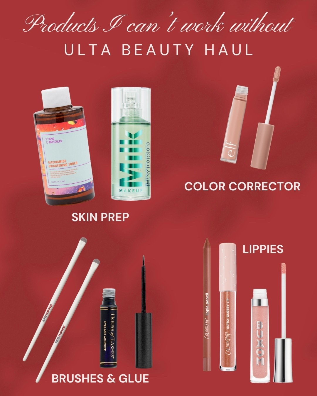 My Kit Staples 👩🏻‍🎨❤️

#LTKFindsUnder50 #LTKBeauty #LTKWedding