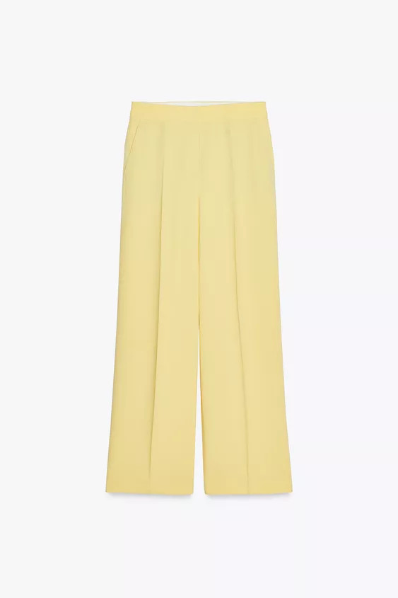 ZW COLLECTION WIDE LEG PANTS | Zara US
