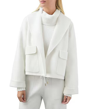 Splendid x Cella Jane Blog Icon Wool Shawl Collar Long Sleeve Coat | Dillard's | Dillard's