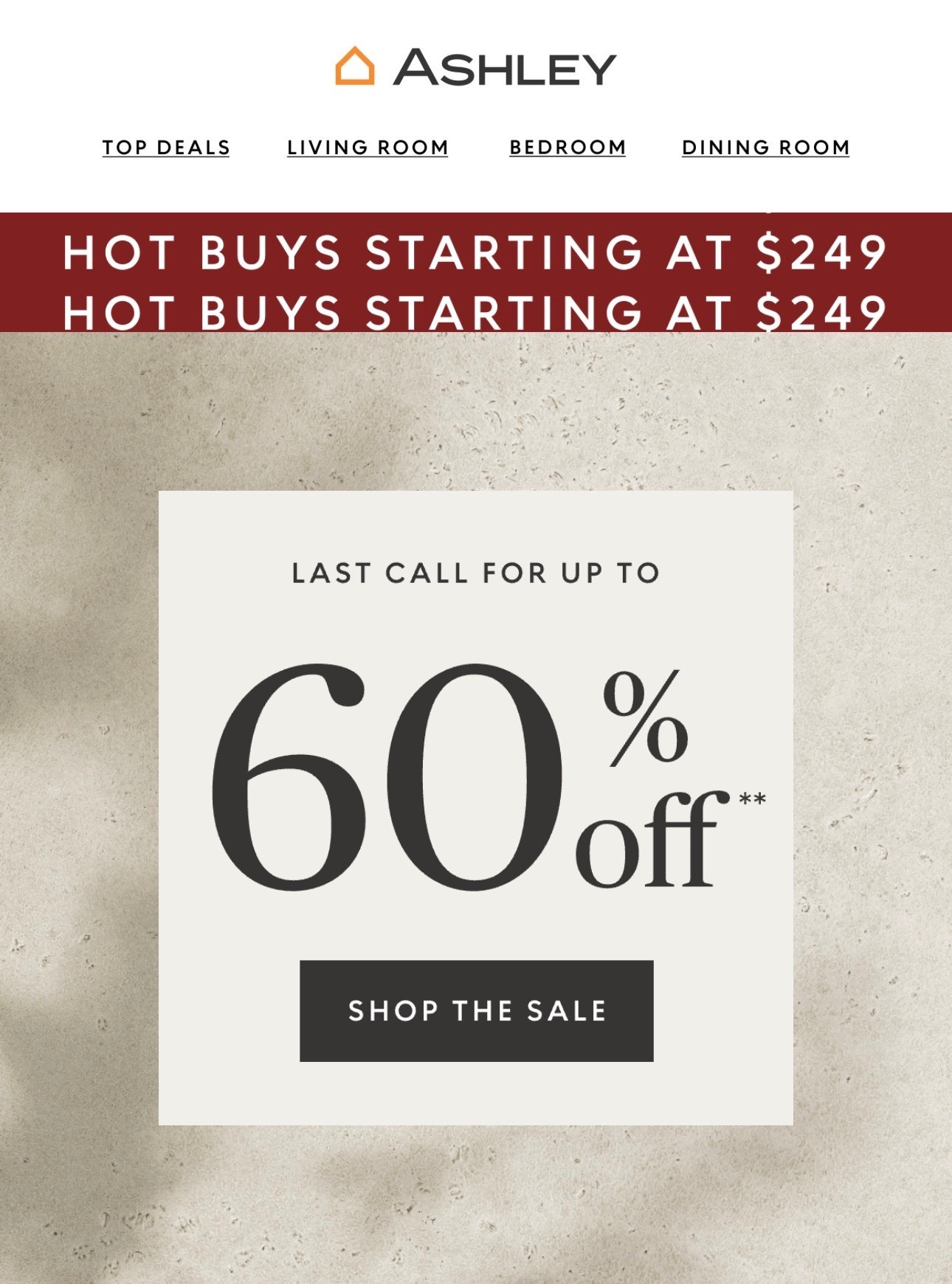 Up to 60% off @Ashley ￼

#LTKmomlife #LTKHome #LTKSaleAlert
