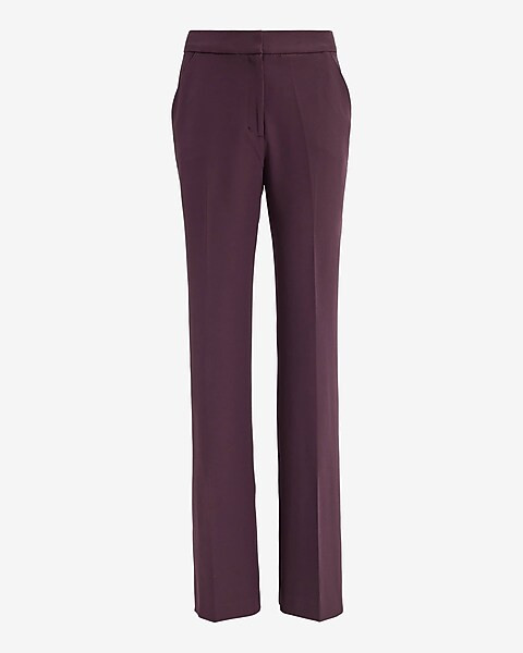 Editor Signature Stretch High Waisted Flare Trouser | Express