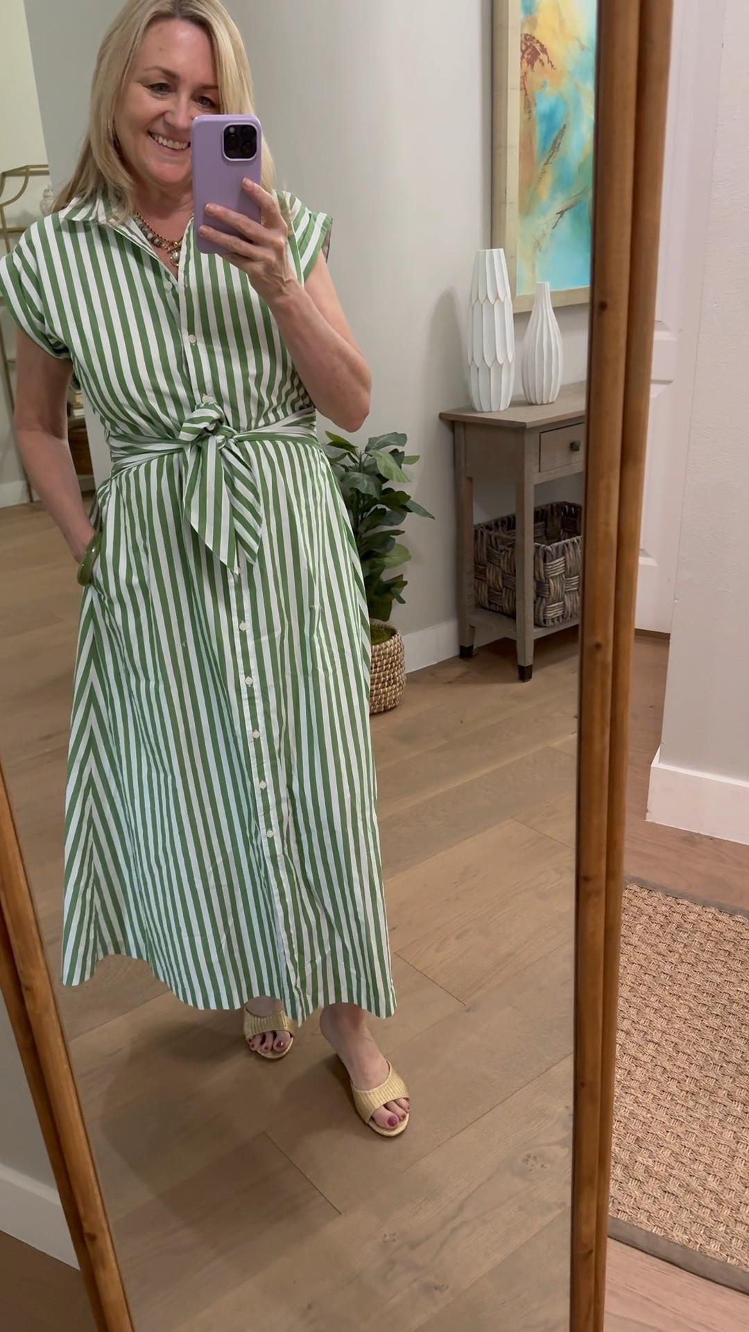 Lots of fall clothes being shown, but it’s still summer! The shirt dress is so cute and can be used as a business casual outfit. Throw on a blazer! ￼

#LTKootd #LTKWorkwear #LTKSeasonal