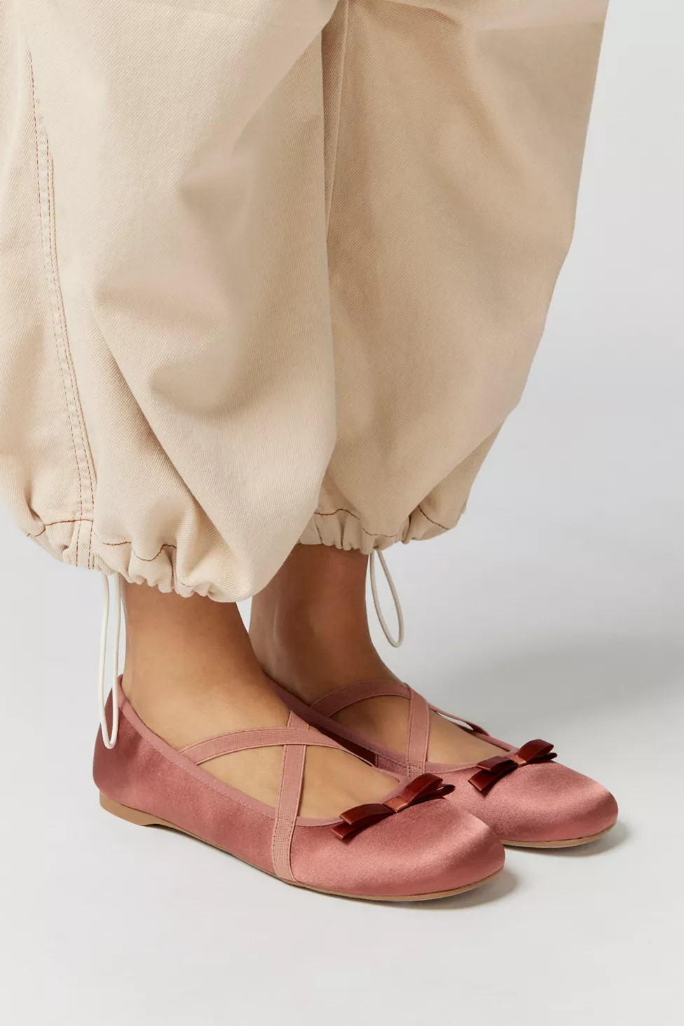 UO Kallie Cross-Strap Ballet Flat | Urban Outfitters (US and RoW)