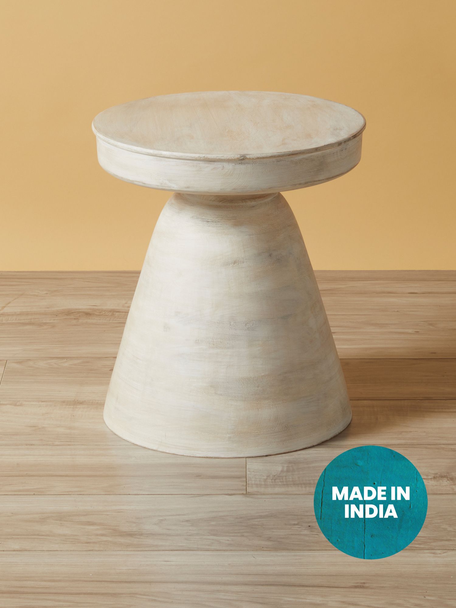 20in Solid Wood Side Table | Living Room | HomeGoods | HomeGoods