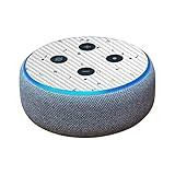 MightySkins Carbon Fiber Skin for Amazon Echo Dot (3rd Gen) - Pixel Pattern | Protective, Durable Te | Amazon (US)