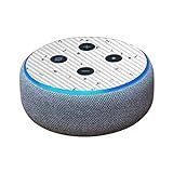 MightySkins Carbon Fiber Skin for Amazon Echo Dot (3rd Gen) - Pixel Pattern | Protective, Durable Te | Amazon (US)