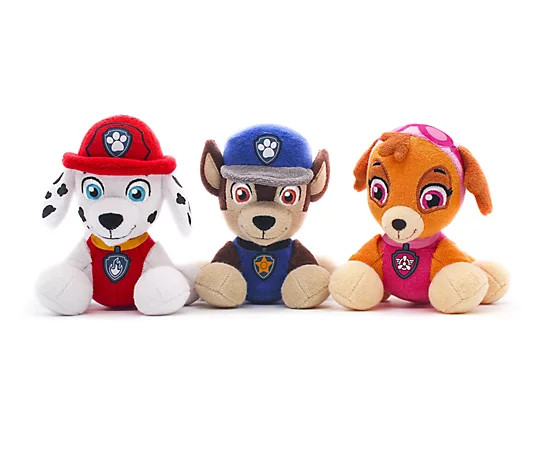 Soap Sox Set of 3 PAW Patrol Character Plush Soap Sponges - QVC.com | QVC