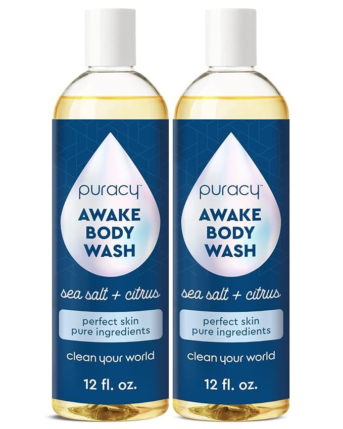 Puracy Body Wash, Natural Body Wash, 98.6% Pure Plant Ingredients, Moisturizing Shower Gel for Ev... | Amazon (US)