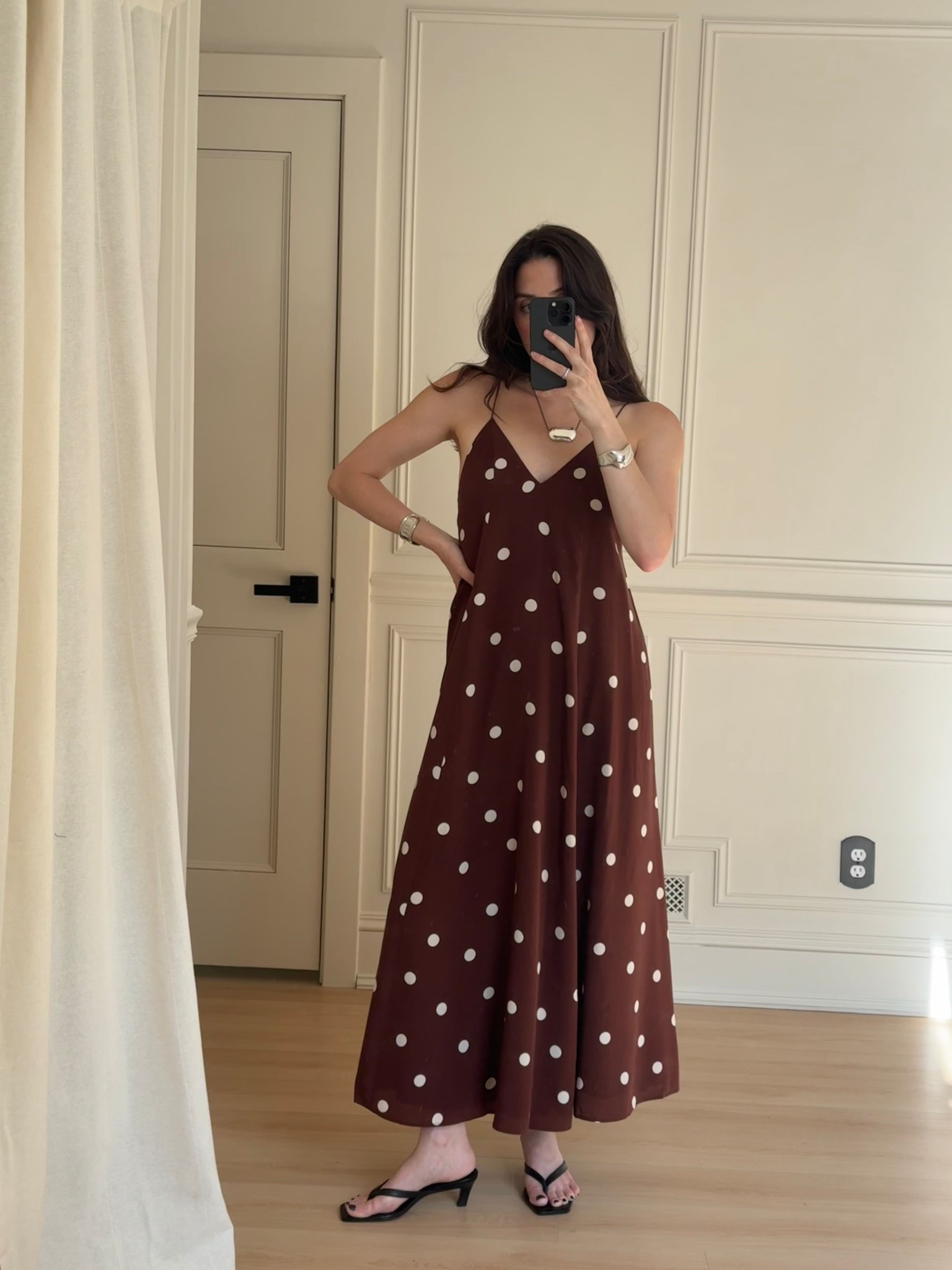 it’s 100% silk!! 

#silkdress #polkadotdress #sezane #tonybianco #heavenmayhem

#LTKWedding #LTKSummerEdit #LTKSeasonal