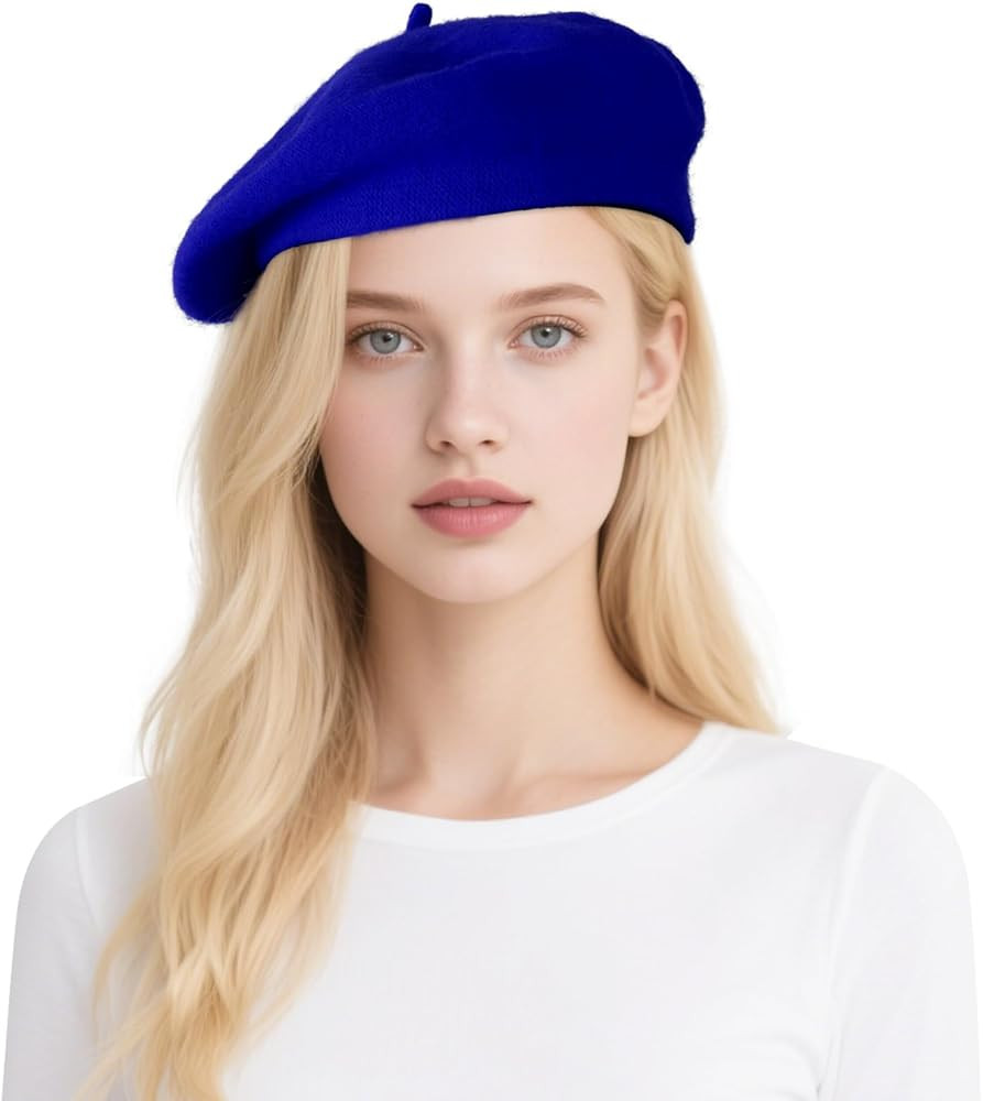 Classic Beret Hats for Women French Beret Hats Painter Artist Costume Cap for Women Girls Men Kid... | Amazon (US)