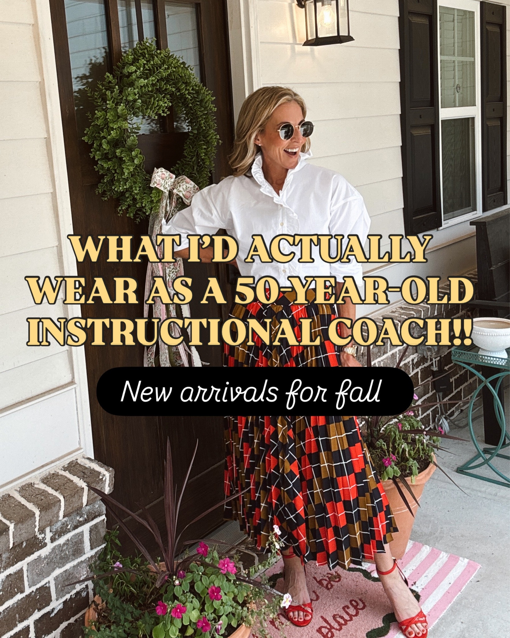 New arrivals are rolling in and these are the pieces I’d ACTUALLY as a 50-year-old instructional coach. 🙋🏼‍♀️ comment Walmart for links 🔗 

AFFORDABLE, comfortable, work appropriate…but still fun enough that I don’t feel like I’m wearing the same “teacher outfit” over and over again.

I pulled together everything from easy denim and fun skirts to wide-leg pants, dresses, blazers and shoes because fall teacher style does NOT have to be boring.

And yes…swipe to the end because I’m already wearing one of my picks in real life. 🤍

Which look is YOUR favorite?

Comment WALMART  and I’ll send you the links to shop all of these new arrivals!

teacher outfits, teacher style, teacher fashion, fall teacher outfits, back to school outfits, workwear for women, affordable workwear, women over 50 style, fashion over 50, over 50 outfits, 50 year old style, casual teacher outfits, cute teacher outfits, comfortable teacher outfits, fall work outfits, business casual outfits, classroom outfits, teacher wardrobe, work outfit ideas, fall fashion 2026, new arrivals, affordable fashion, everyday workwear, wide leg pants outfit, midi skirt outfit, teacher dresses, teacher jeans, comfortable work shoes, mature fashion, classic style

Comment WALMART below to receive a DM with the link to this post on my LTK ⬇ https://liketk.it/6kQbr