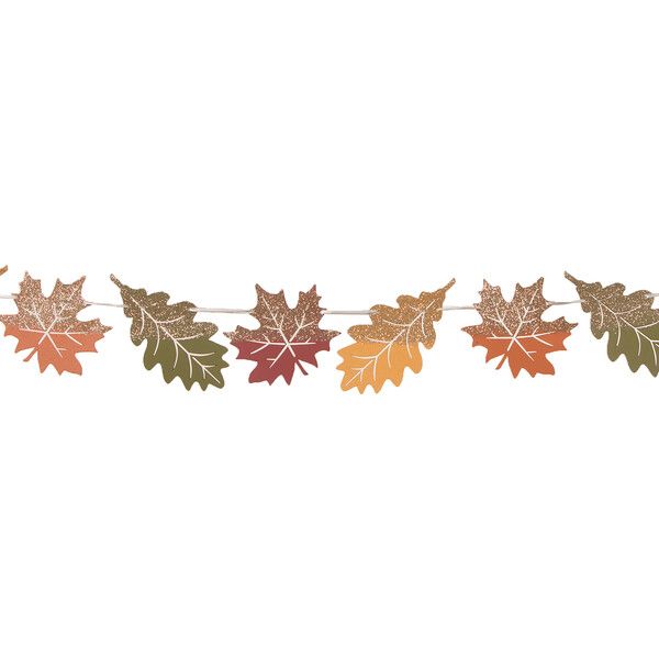 Fall Harvest Leaf Garland | Maisonette