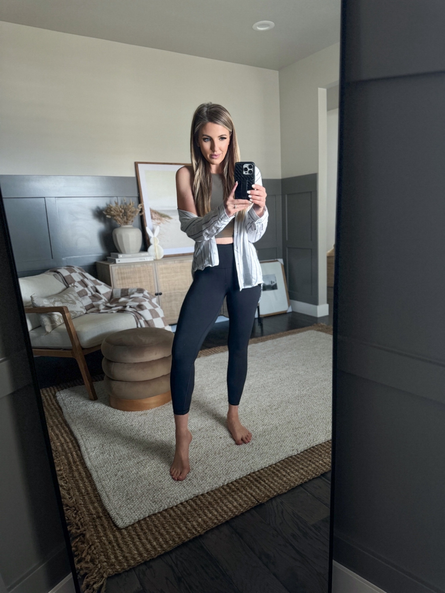 Casual Athleisure Outfit 

Leggings size 2 
Tank size 4
Button down shirt size XXS 

Spring Outfit - Vacation Outfit - Airport Outfit - Travel Outfit - Errands Outfit 

#athleisure #lululemon 

#LTKtravel #LTKstyletip #LTKfitness