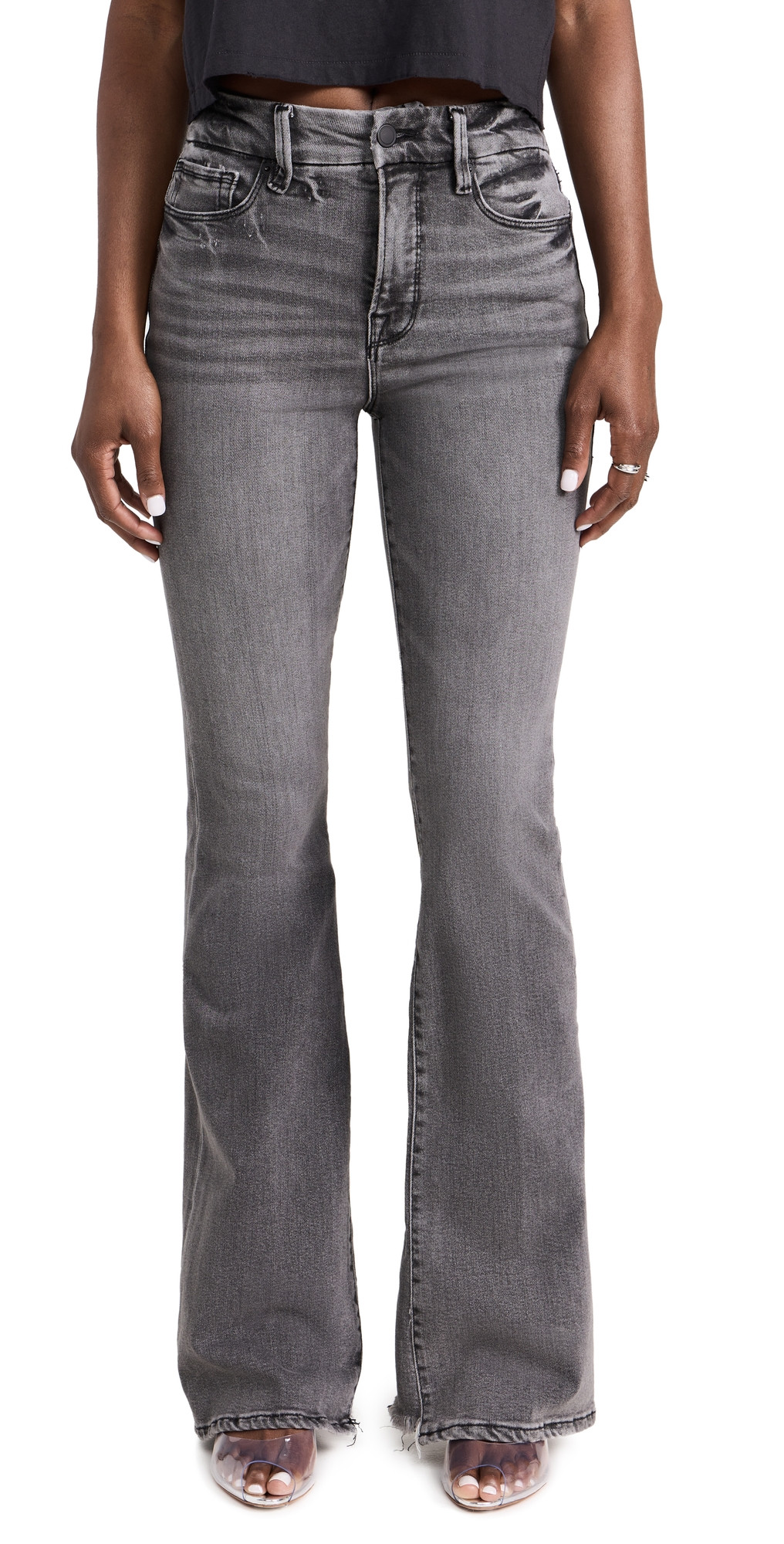 Good American Good Legs Flare Jeans | Shopbop | Shopbop