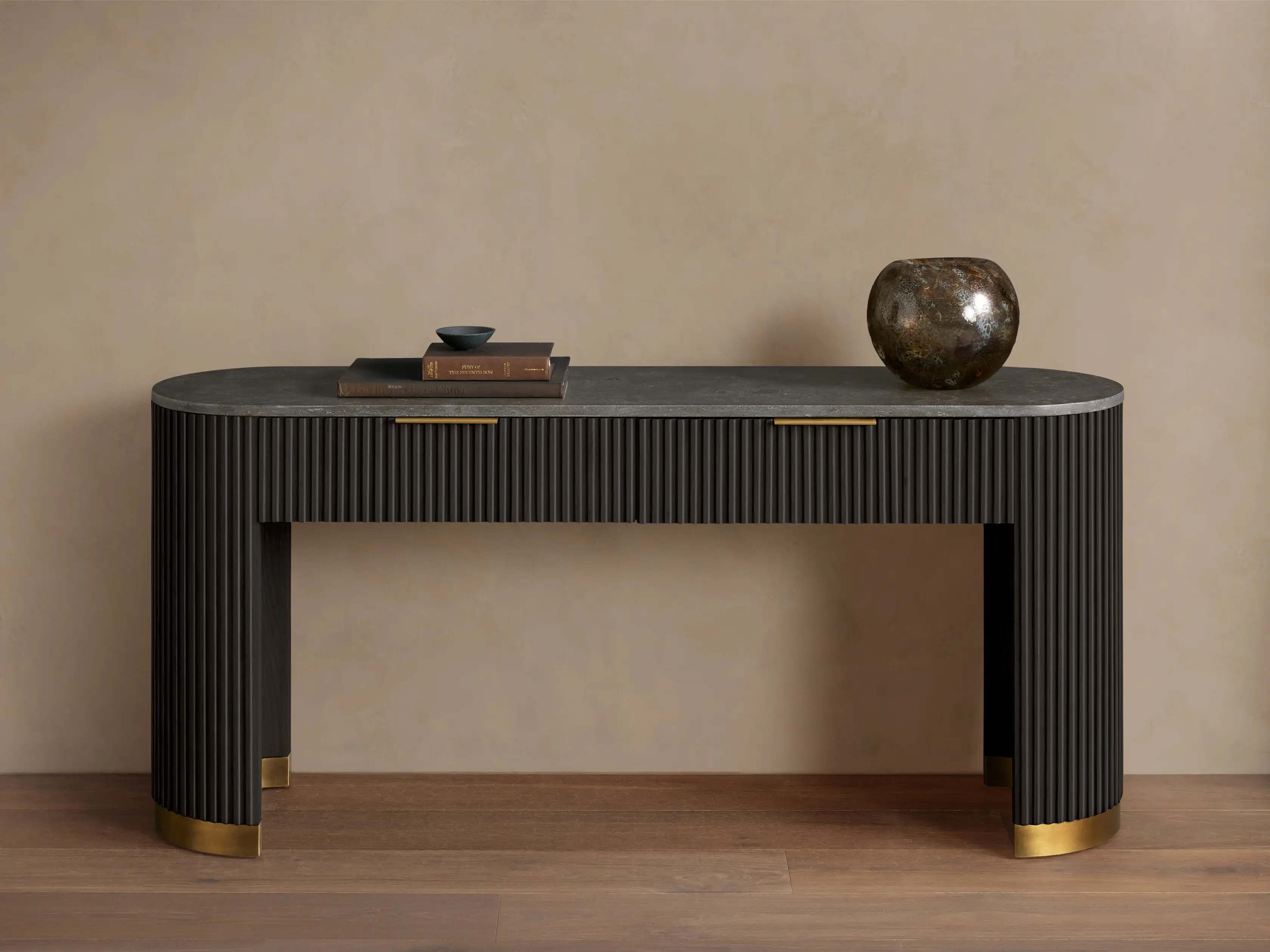 Finnley Storage Console Table | Arhaus