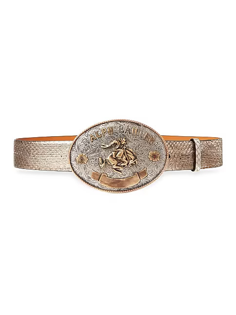 Rodeo Snakeskin Belt | Saks Fifth Avenue