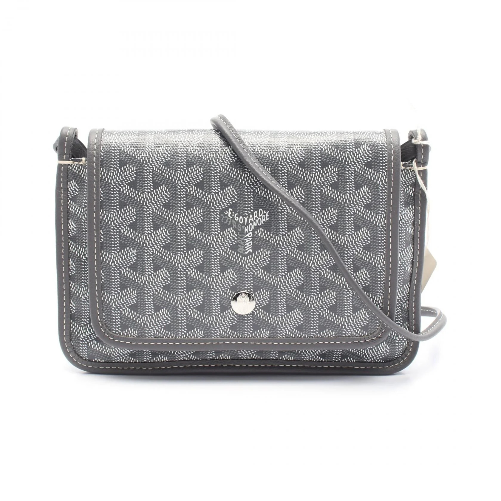 Goyard Plume Pouch Wallet Shoulder Bag PVC Canvas | Shop Simon