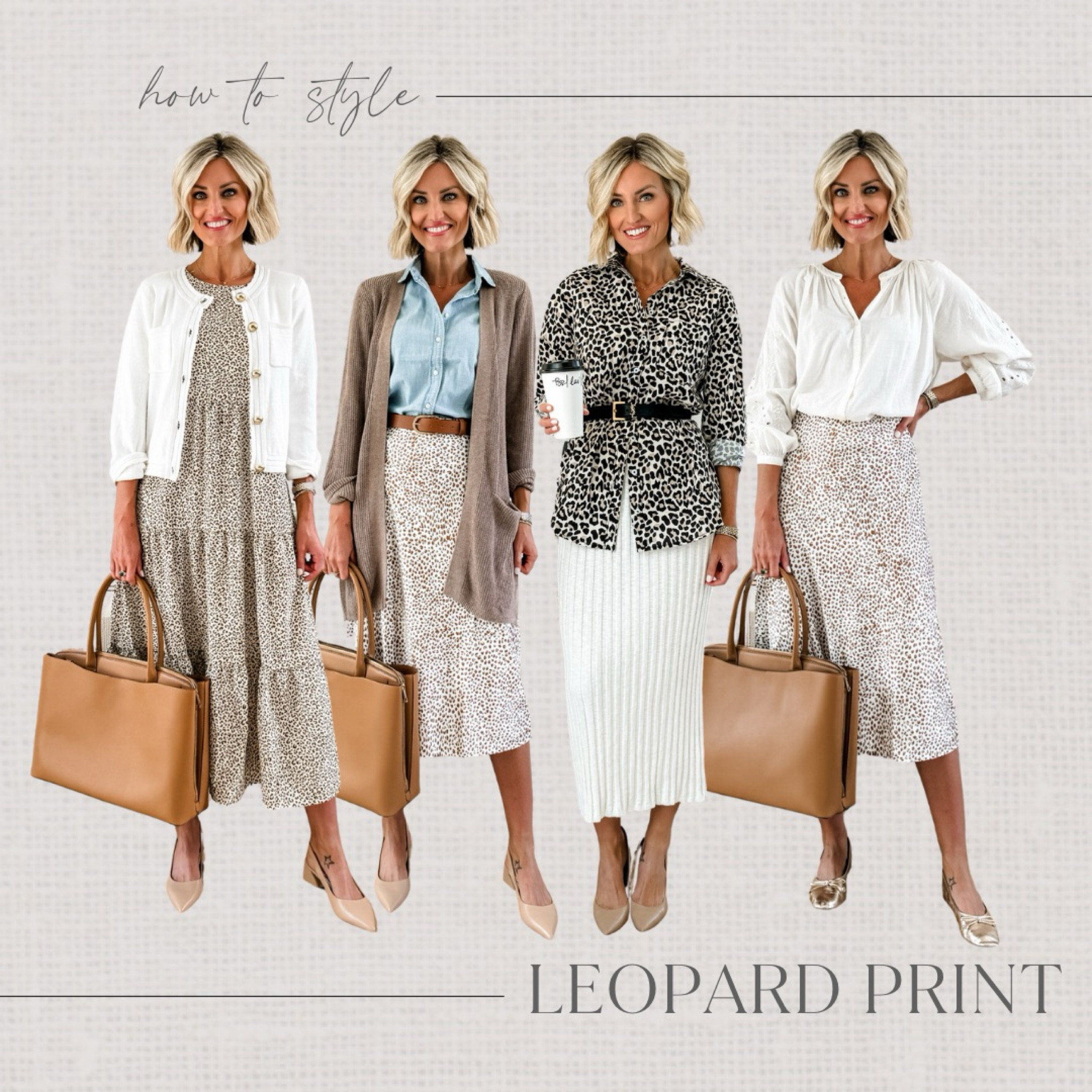 I have been loving leopard print lately! Here’s several pieces I’ve styled! Wearing XS!

Loverly Grey, leopard print, teacher outfit, work outfit, midi dress, midi skirt, button down, workwear 

#LTKWorkwear #LTKSeasonal #LTKStyleTip