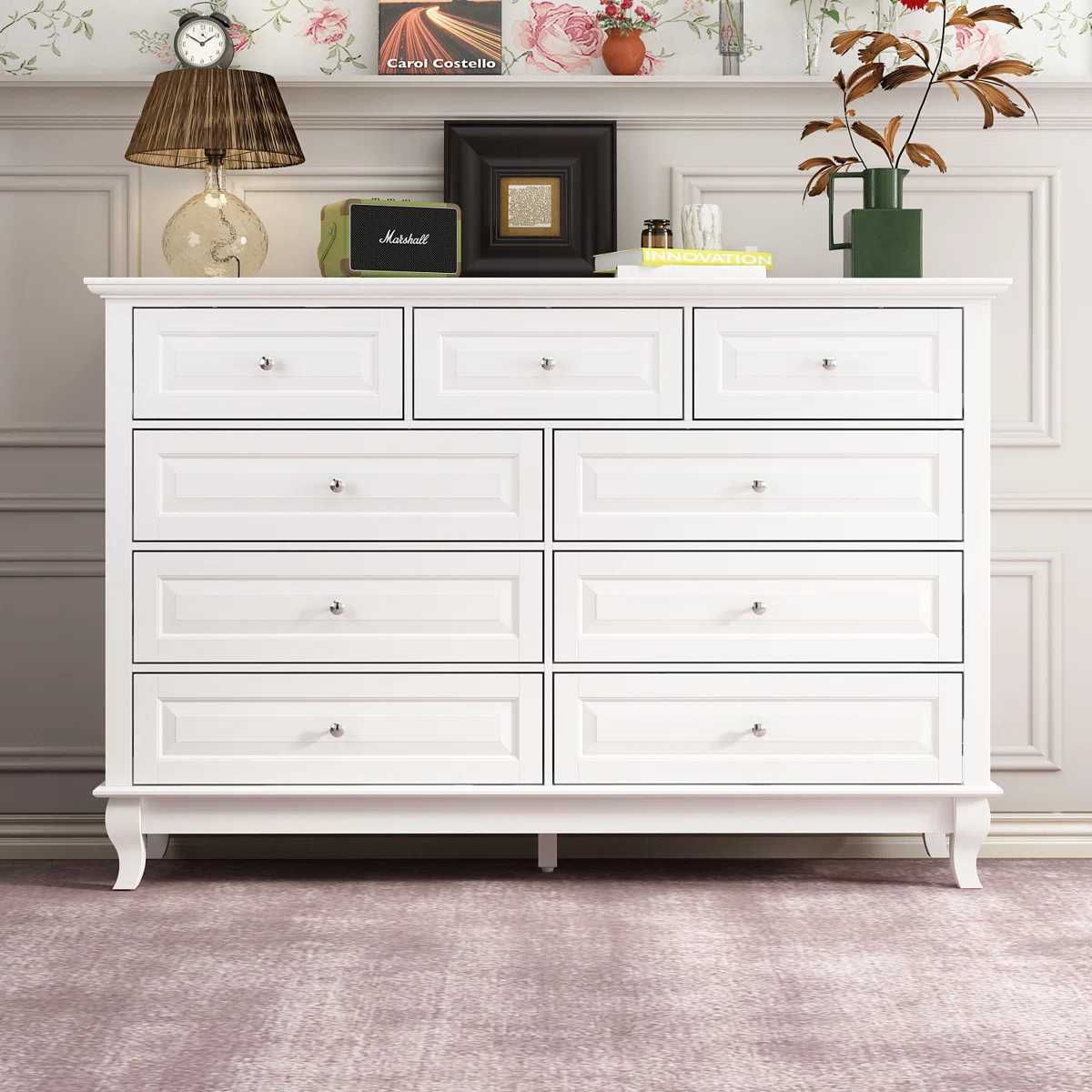 9-Drawer Dresser With Elegent Style | Wayfair North America