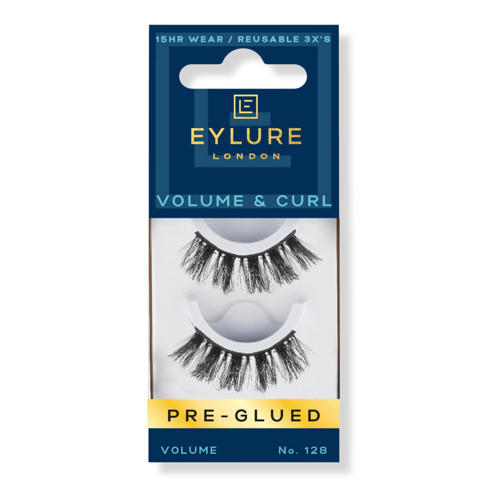 Eylure Volume & Curl No. 128 Pre-Glued Eyelashes | Ulta