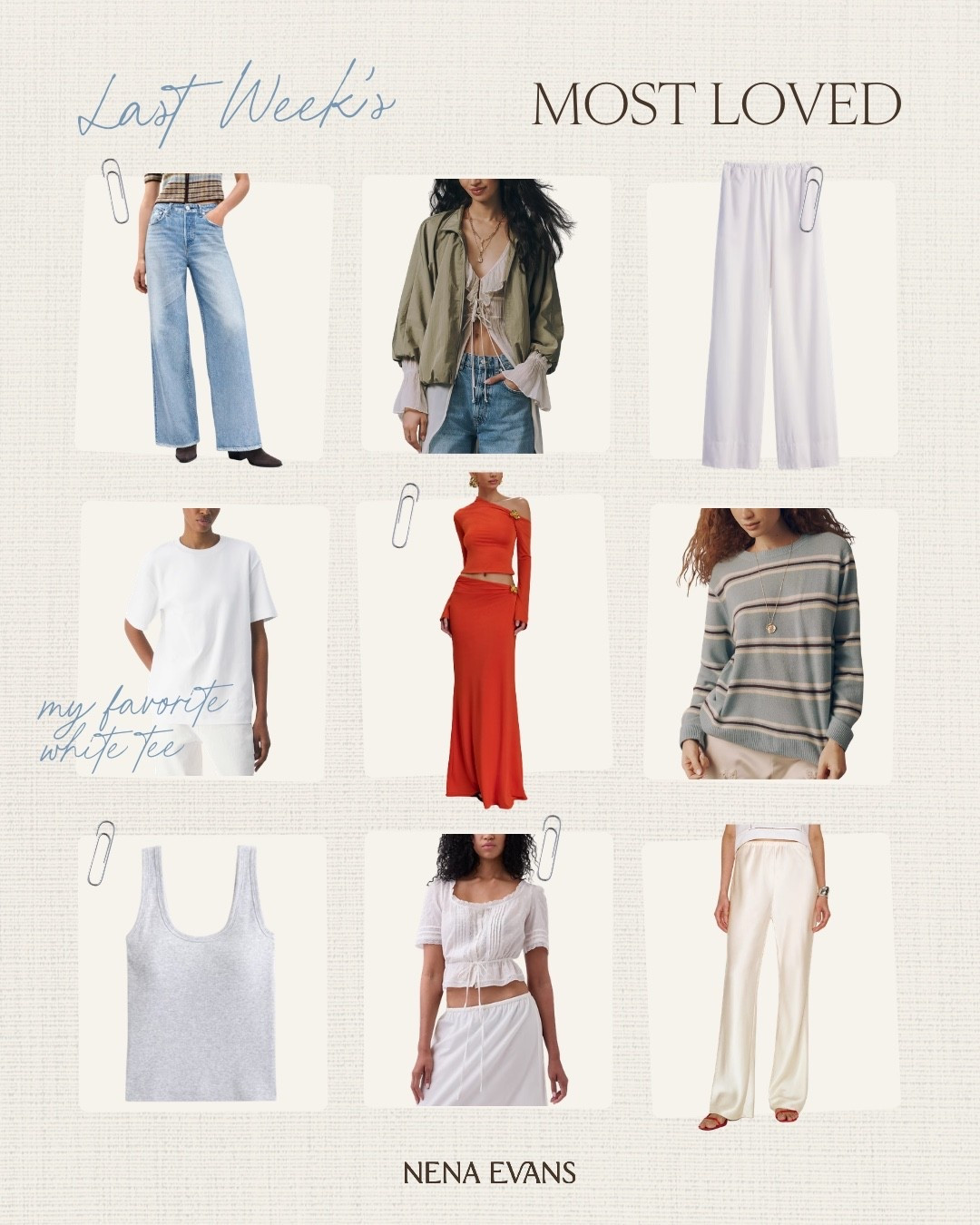 Your most loved last week 🥰

Spring outfit 
Spring fashion
Resort wear
Spring break 
Closet staples 

#LTKmomlife #LTKSeasonal