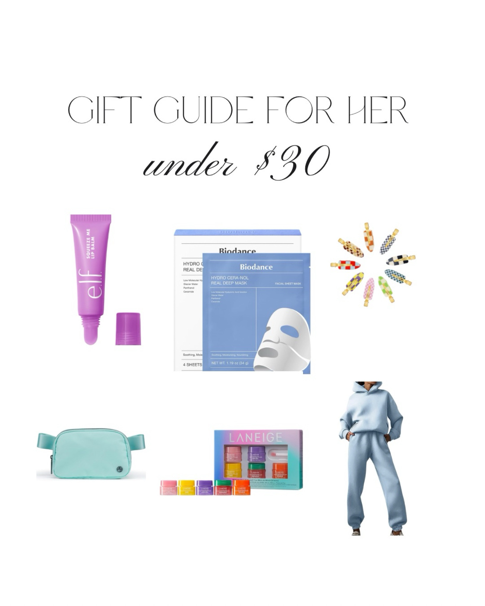 Gifts for her under $30 🎁✨💕

#LTKCyberWeek #LTKGiftGuide