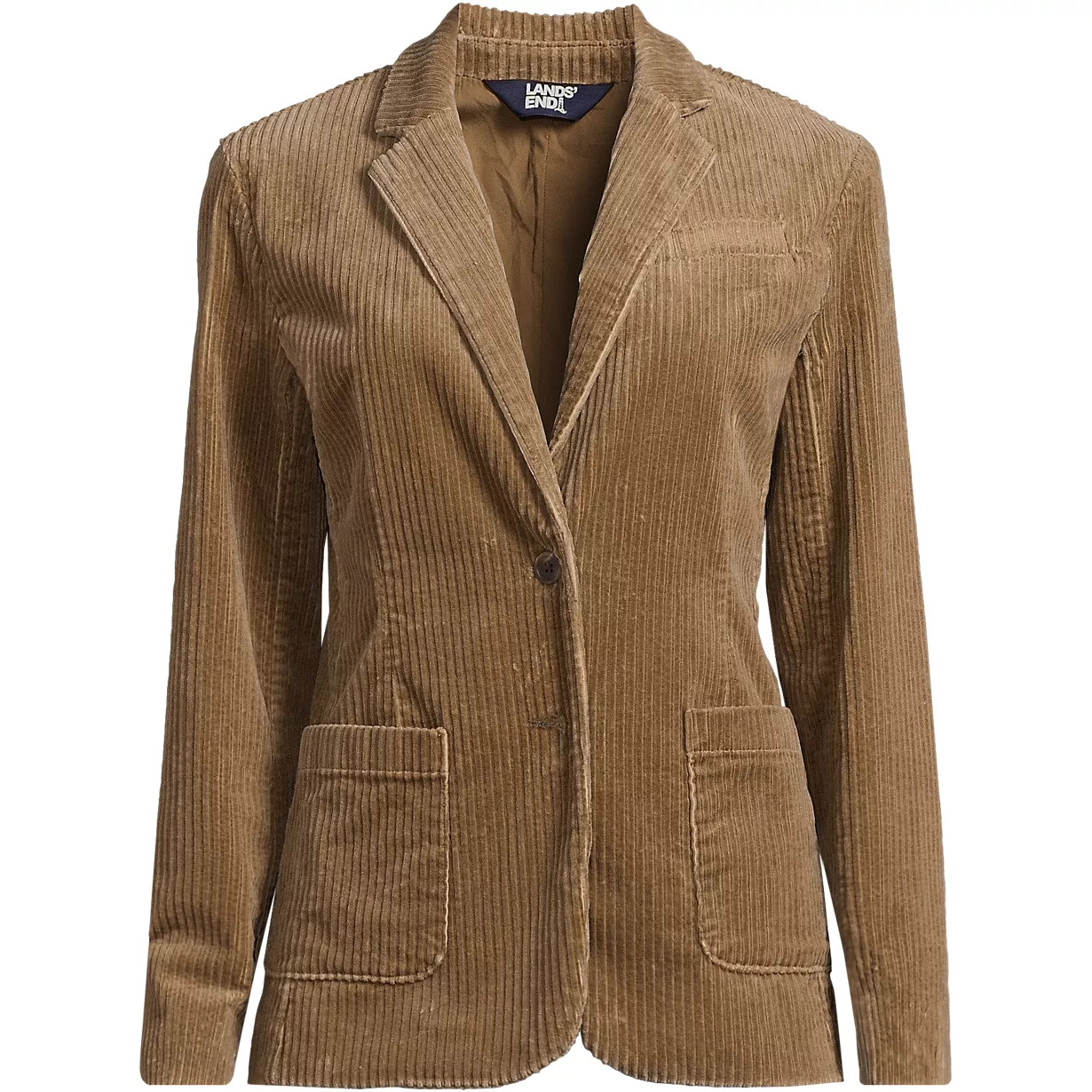 Women's Wide Wale Corduroy Blazer | Lands' End (US)