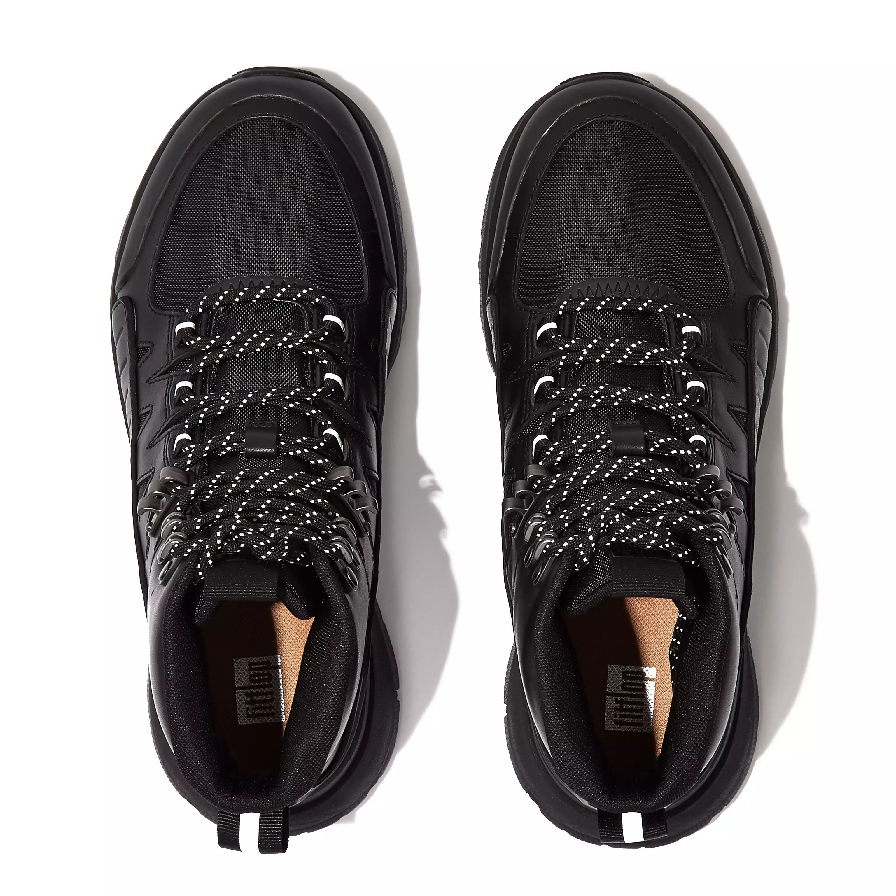 NEO-D-HYKER Leather-Mix Walking Sneakers | FitFlop (US)