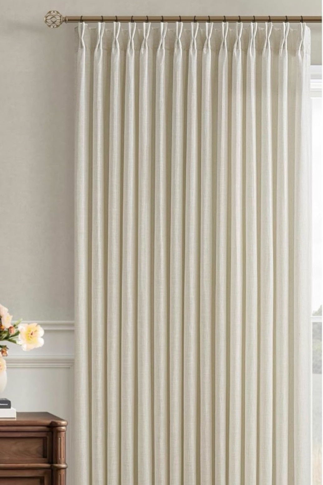 Beautiful Pleated curtains 

#window coverings #curtains #home decor 

#LTKHome