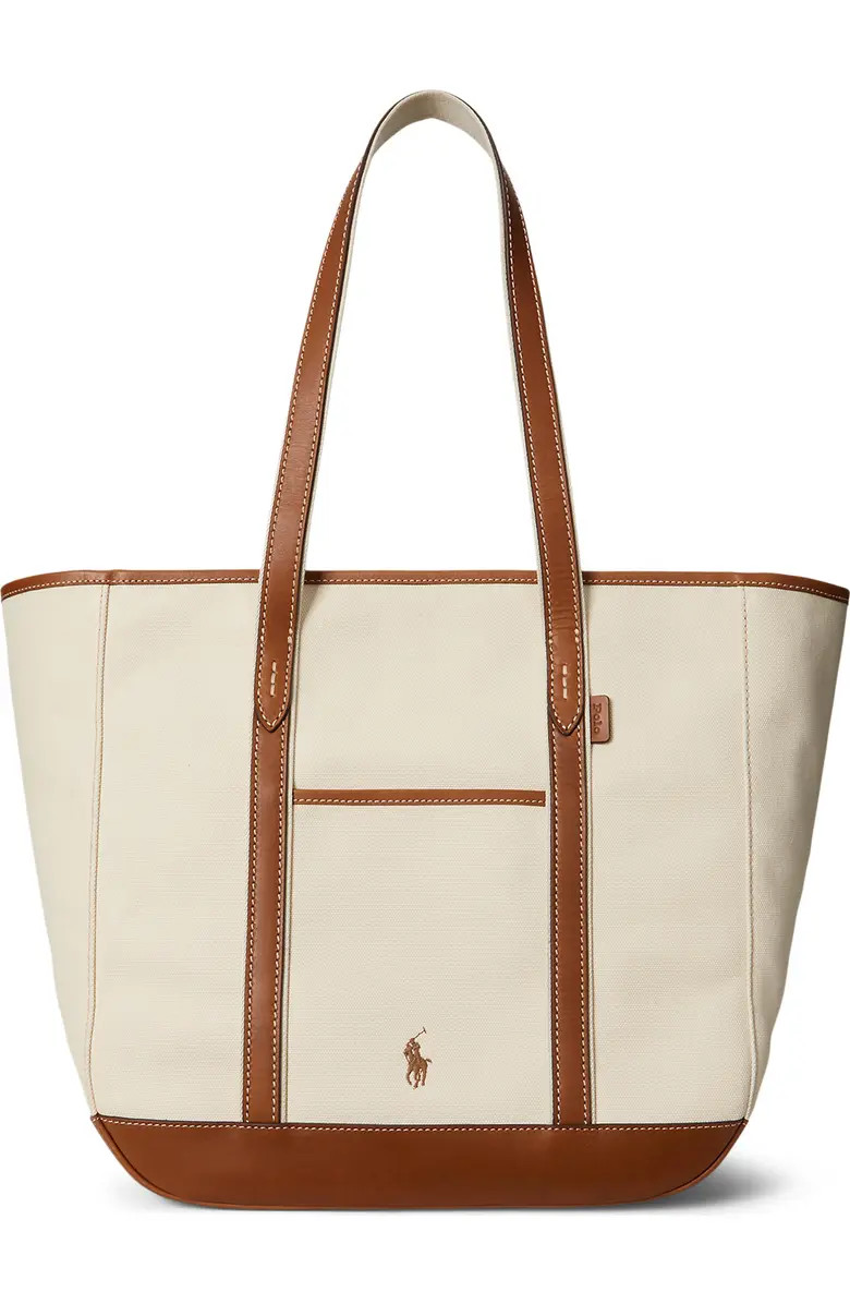 Medium Canvas & Leather Tote | Nordstrom
