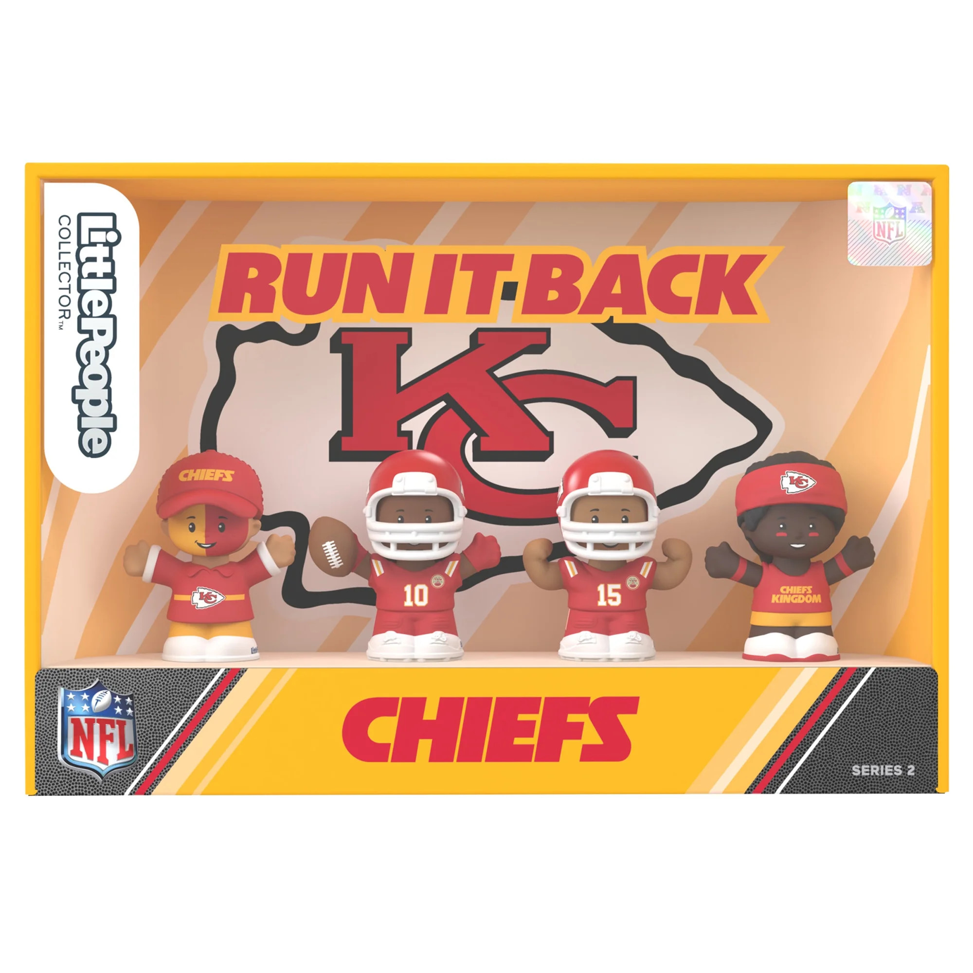 Fisher-Price Little People Kansas City Chiefs Fanatics Exclusive Collector- NFL Series 2 | Walmart (US)