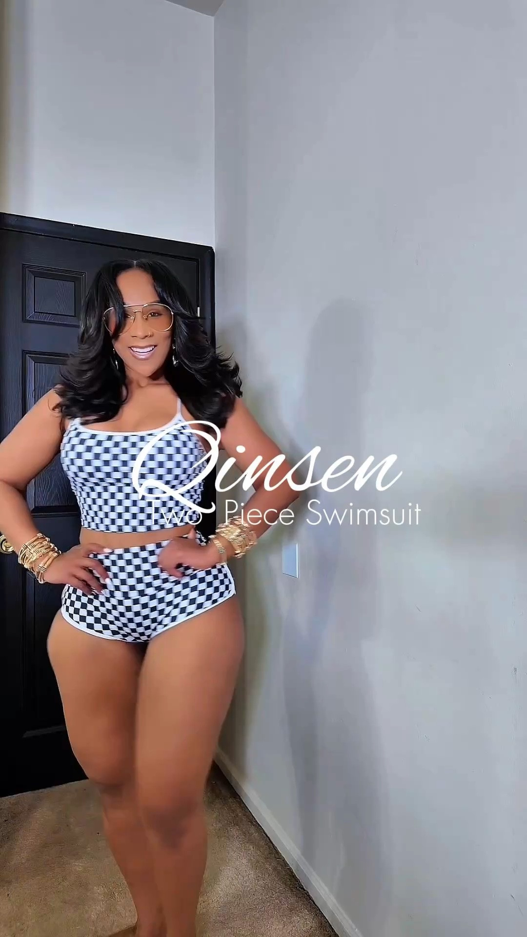 QINSEN did not come to play with these colors. ☀️ 

This swimsuit comes in 17 colors, and it's under $30. 

I'm 5’7 180lbs Medium

#LTKSeasonal #LTKSwim #LTKMidsize