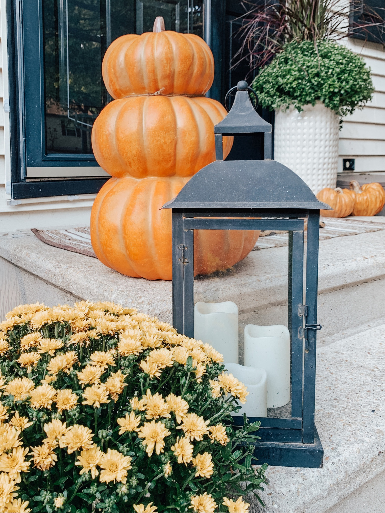 I finished up my Fall Front Porch yesterday and I am loving all of these gorgeous resin pumpkins from HomeGoods & TJMaxx! They are the perfect touch of Fall, and are weather resistant for both indoor & outdoor use! There’s a massive selections online right now, all for amazing prices, so I’m linking some of my favorites before they sell out. Happy Pumpkin Season!

#LTKhome #LTKSeasonal #LTKunder50