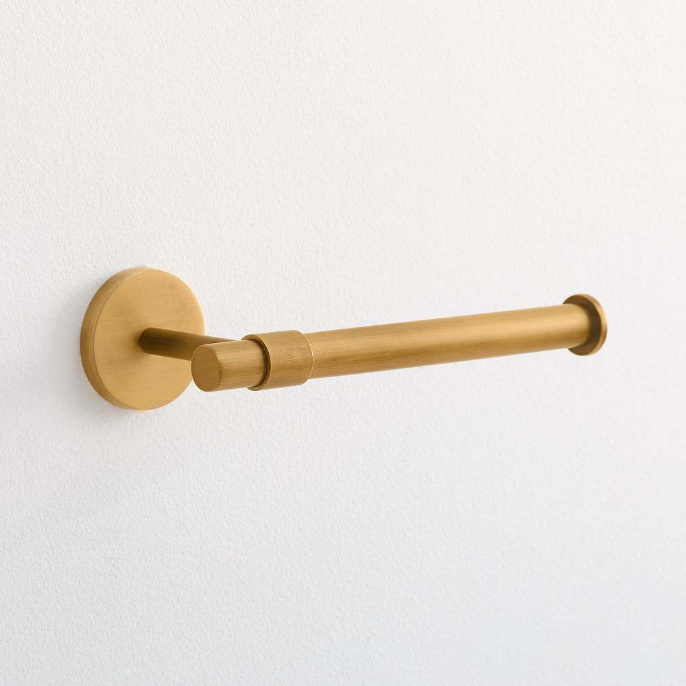 Pure Modernist Bath Hardware - Antique Brass | West Elm (US)