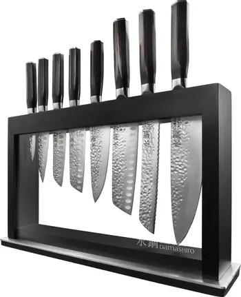 Damashiro EMPEROR® 9-Piece Hisa Knife Block | Nordstrom